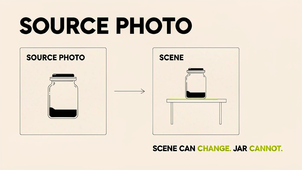 Product photos stay true