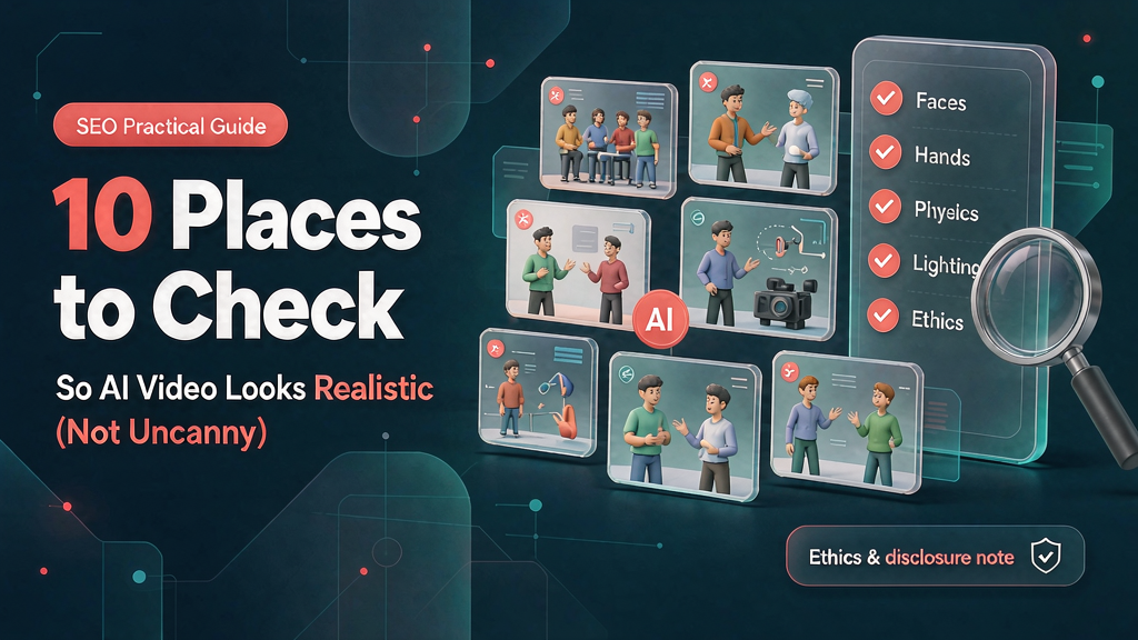 10 Places to Check So AI Video Looks Realistic (Not Uncanny)