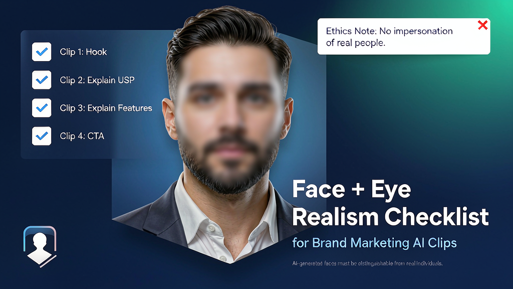 Face and Eye Realism Checklist for Brand Marketing AI Clips