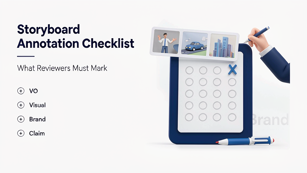 Storyboard Annotation Checklist: What Reviewers Must Mark