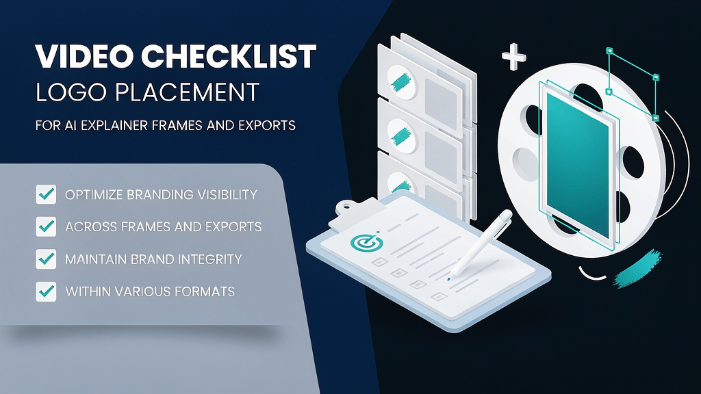 Logo Placement Checklist for AI Explainer Frames and Exports