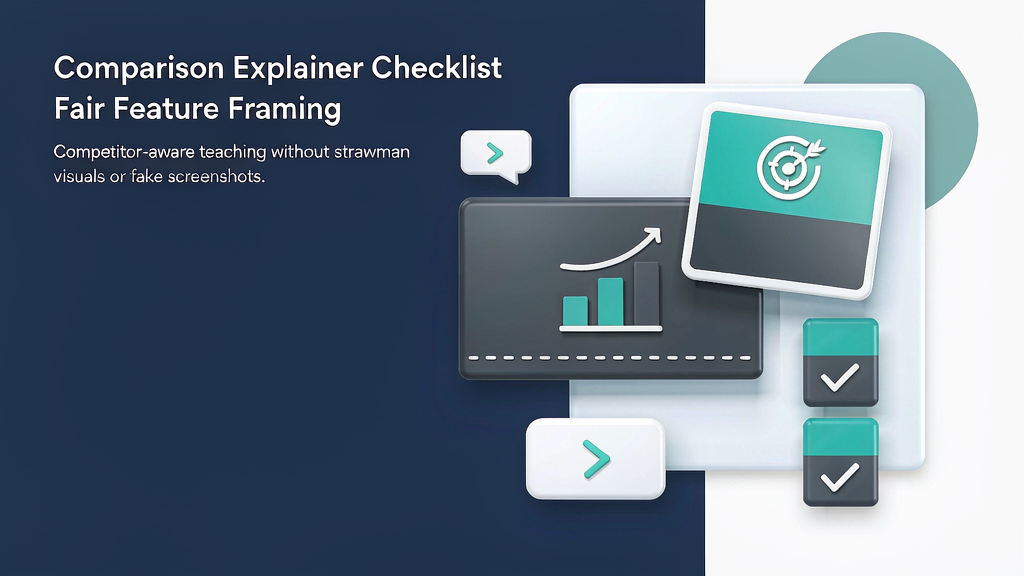 Comparison Explainer Checklist: Fair Feature Framing