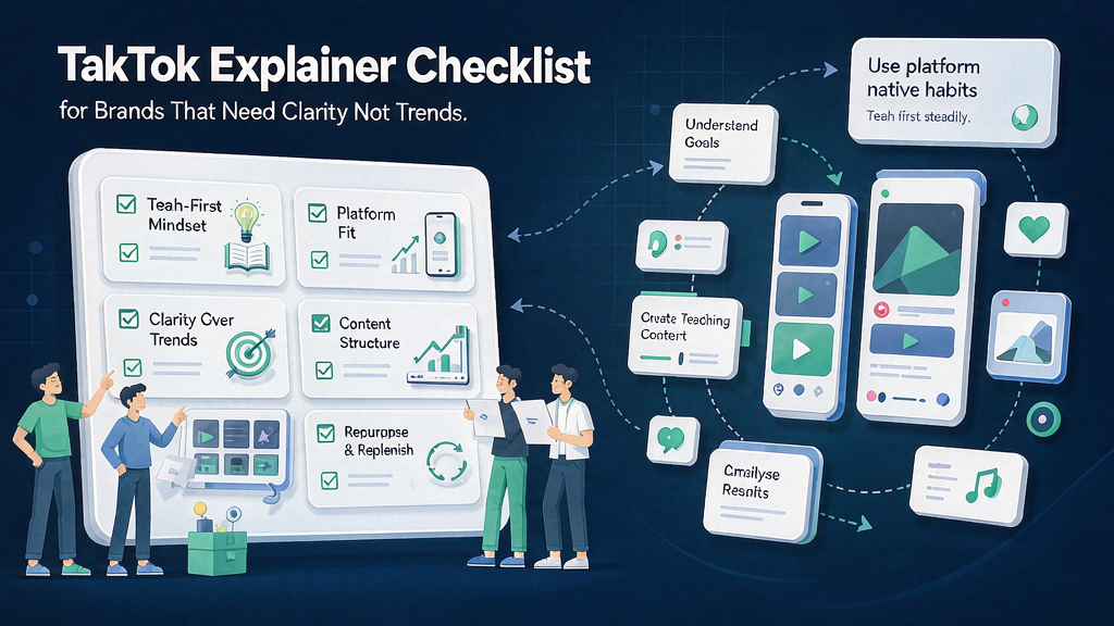 TikTok Explainer Checklist for Brands That Need Clarity Not Trends