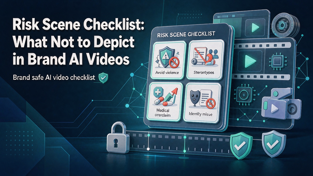 Risk Scene Checklist: What Not to Depict in Brand AI Videos