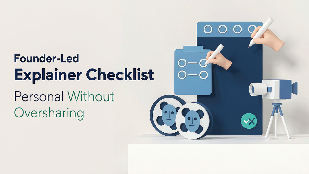 Founder-Led Explainer Checklist: Personal Without Oversharing