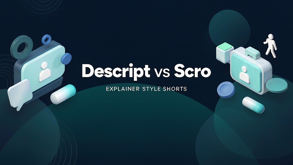 Descript vs Scro for Explainer-Style Shorts: Edit Timeline vs Director Beats