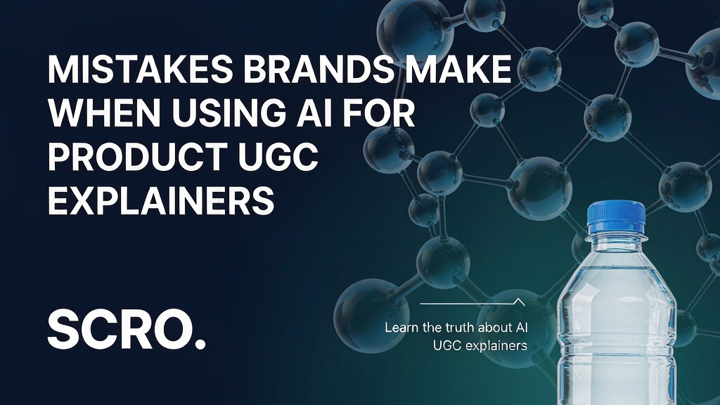 Mistakes Brands Make When Using AI for Product UGC Explainers