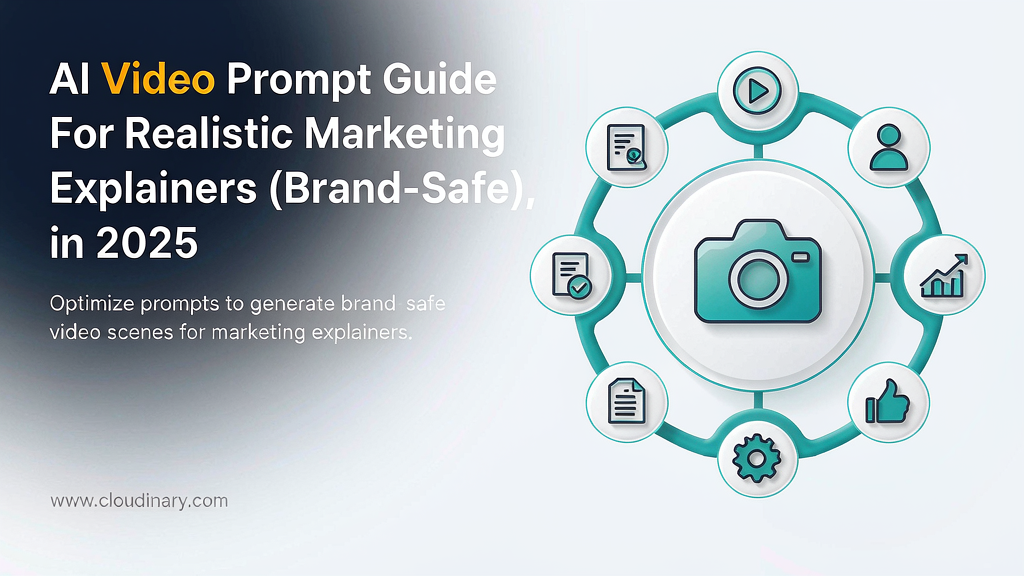AI Video Prompt Guide for Realistic Marketing Explainers (Brand-Safe)