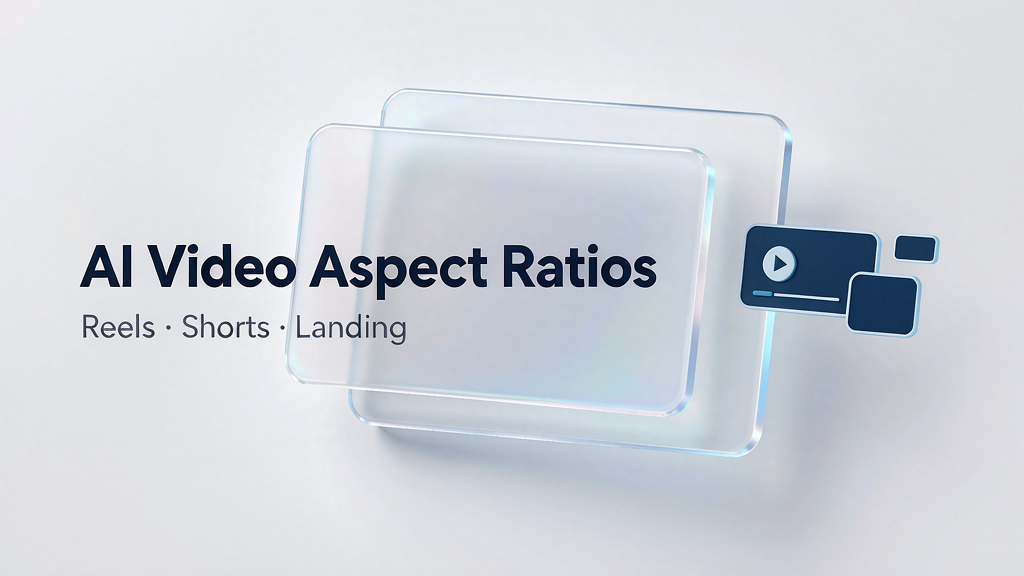 AI Video Aspect Ratios for Reels, Shorts, and Landing Embeds