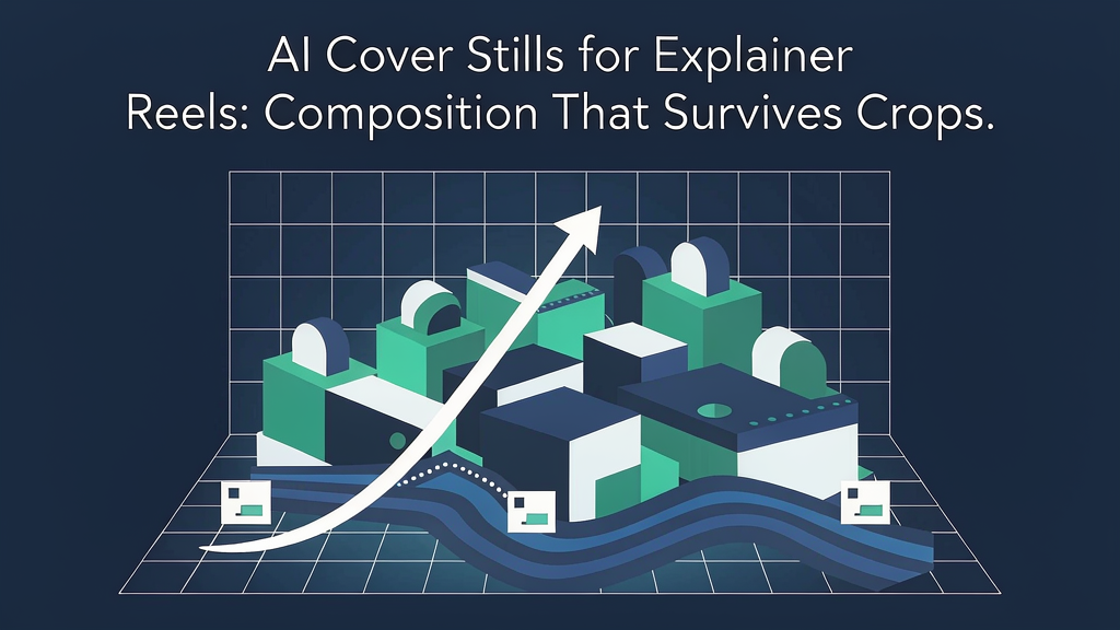 AI Cover Stills for Explainer Reels: Composition That Survives Crops