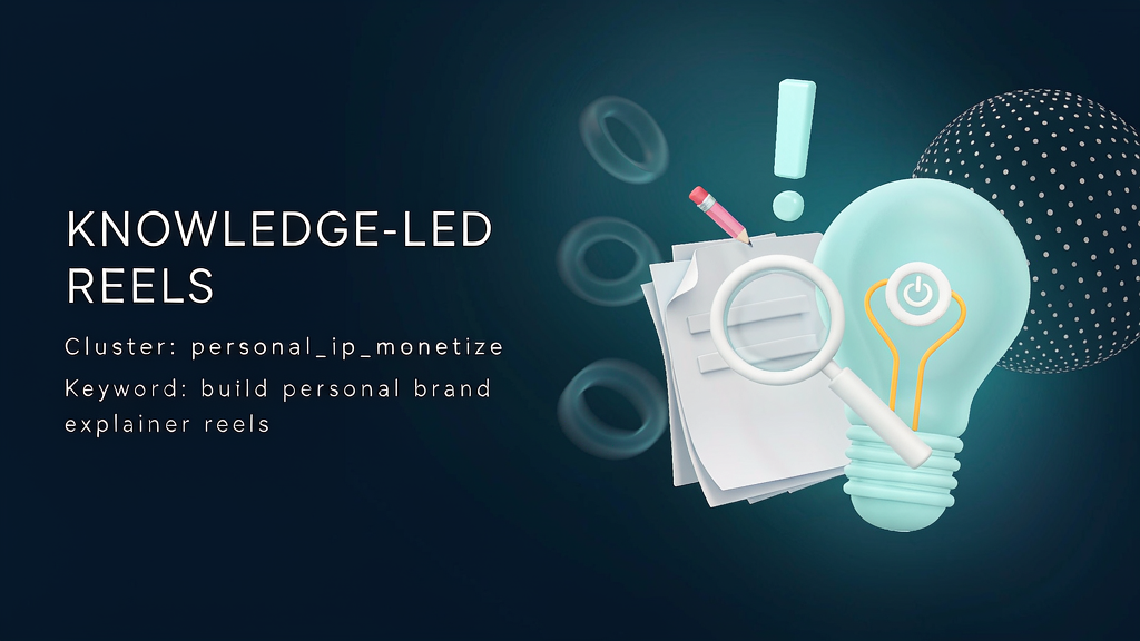 How to Build a Personal Brand With Explainer Reels (Not Just Selfies)