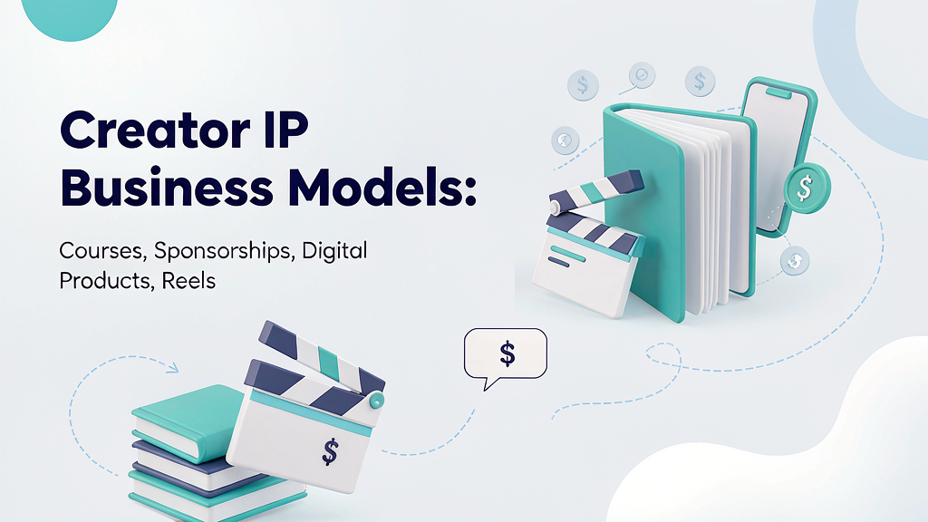 Creator IP Business Models: Courses, Sponsorships, Digital Products, Reels