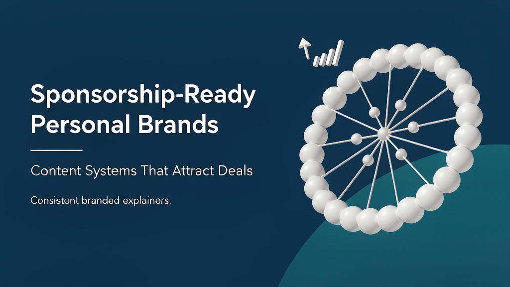 Sponsorship-Ready Personal Brands: Content Systems That Attract Deals