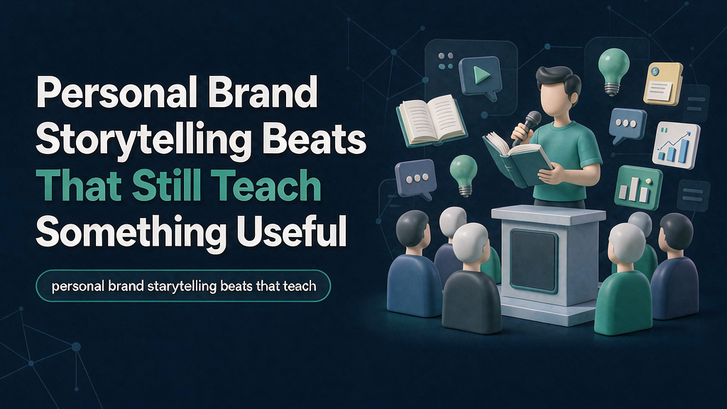 Personal Brand Storytelling Beats That Still Teach Something Useful