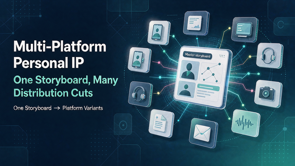 Multi-Platform Personal IP: One Storyboard, Many Distribution Cuts