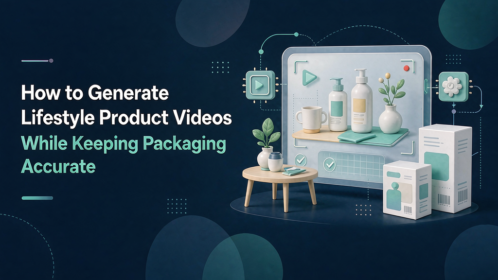 How to Generate Lifestyle Product Videos While Keeping Packaging Accurate