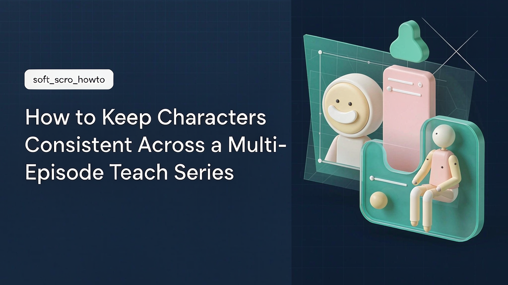 How to Keep Characters Consistent Across a Multi-Episode Teach Series