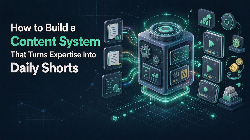 How to Build a Content System That Turns Expertise Into Daily Shorts