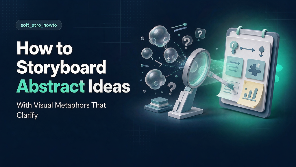 How to Storyboard Abstract Ideas With Visual Metaphors That Clarify