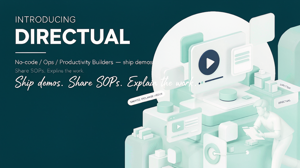 Introducing Directual: Full-Stack No-Code for Apps, Backends, and AI Agents
