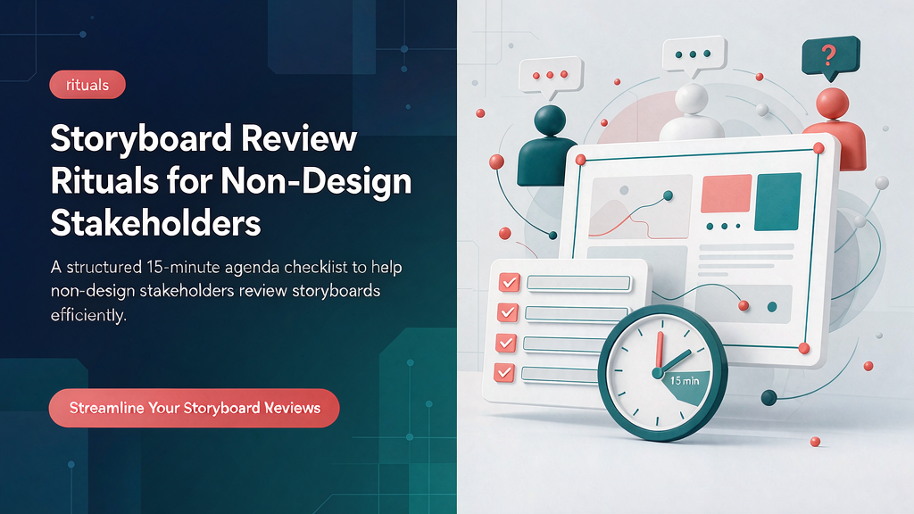 Storyboard Review Rituals for Non-Design Stakeholders