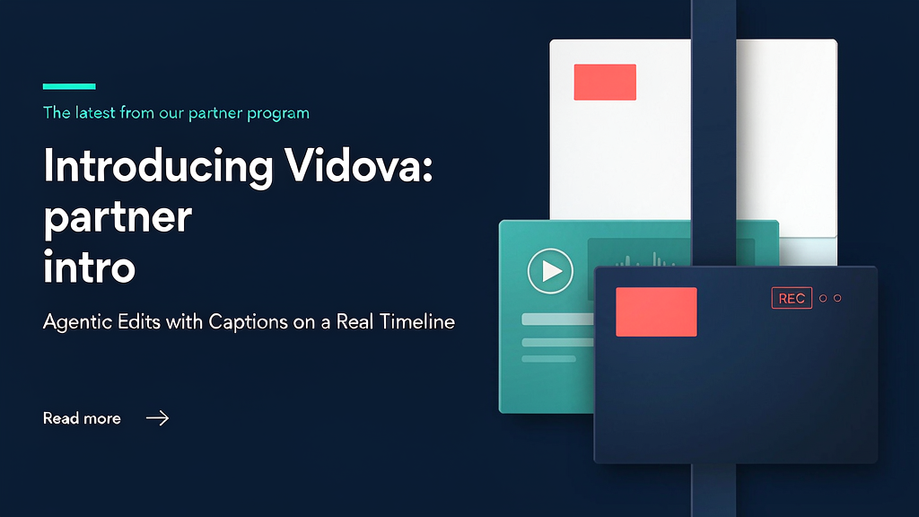 Introducing Vidova: Agentic Edits with Captions on a Real Timeline