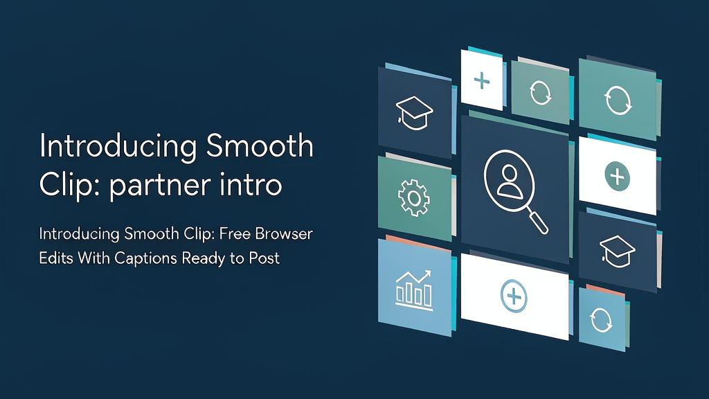 Introducing Smooth Clip: Free Browser Edits With Captions Ready to Post