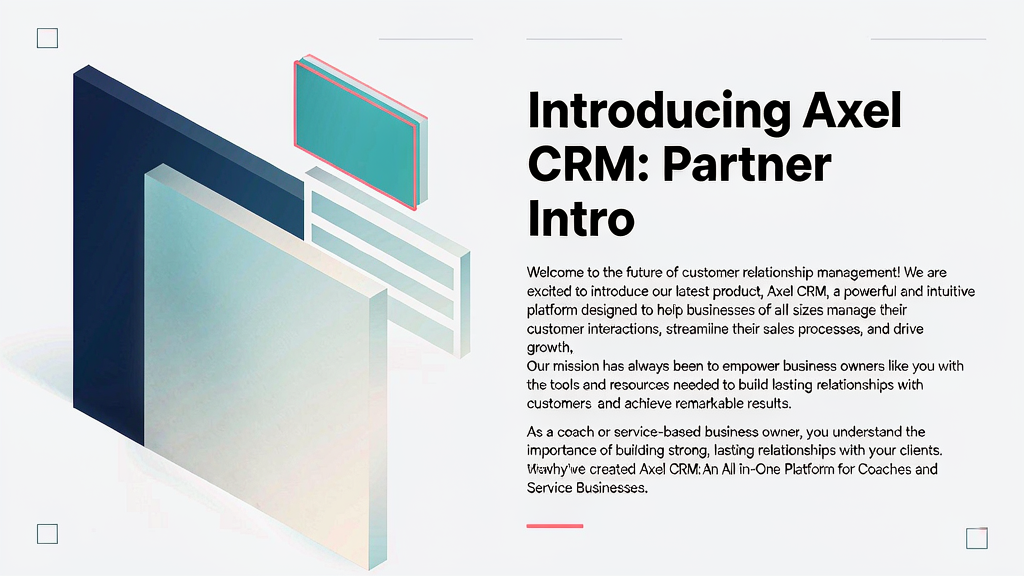 Introducing Axel CRM: An All-in-One Platform for Coaches and Service Businesses