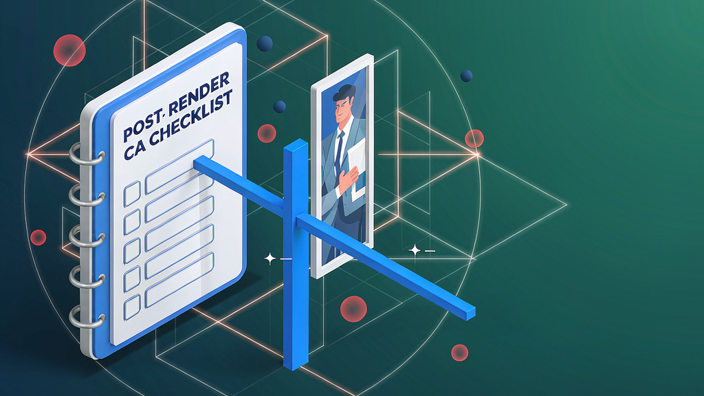 Post-Render QA Checklist for AI Explainers Before You Publish