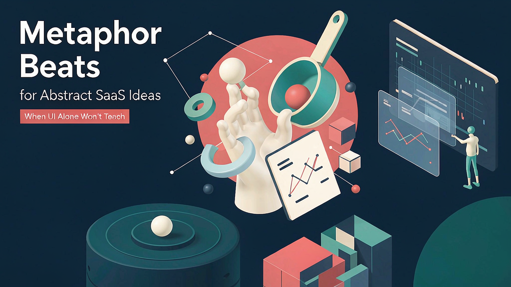 Metaphor Beats for Abstract SaaS Ideas When UI Alone Won’t Teach
