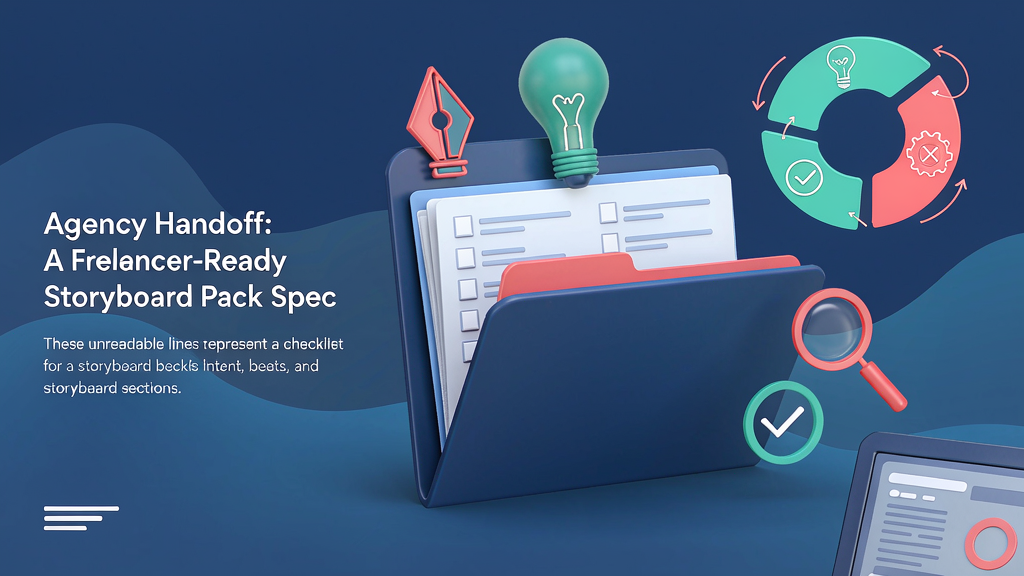 Agency Handoff: A Freelancer-Ready Storyboard Pack Spec