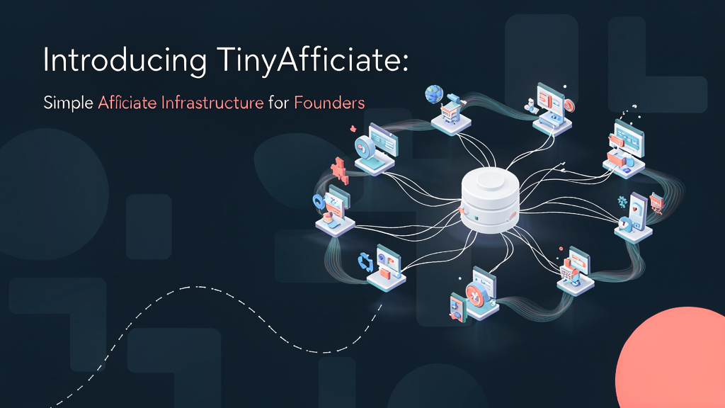 Introducing TinyAffiliate: Simple Affiliate Infrastructure for Founders