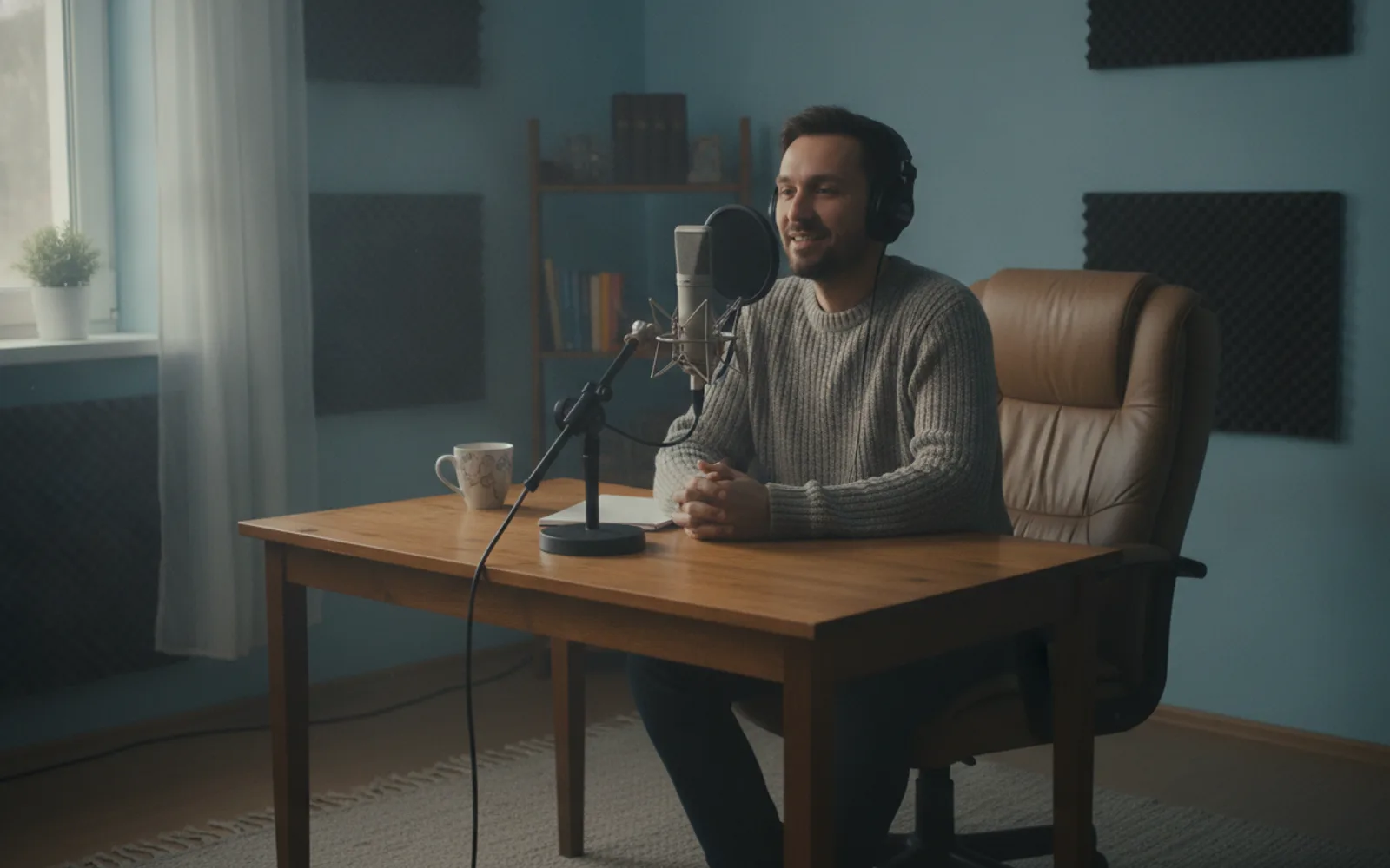 Talking-Head Reel with an AI Host