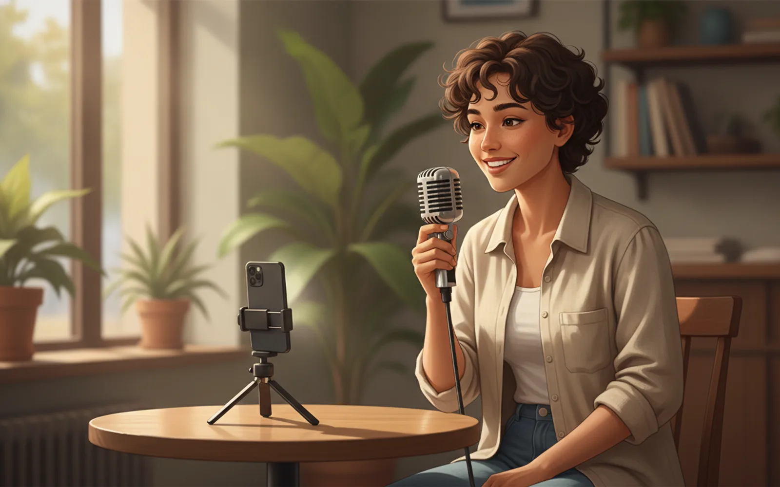 Your Voice and an Avatar